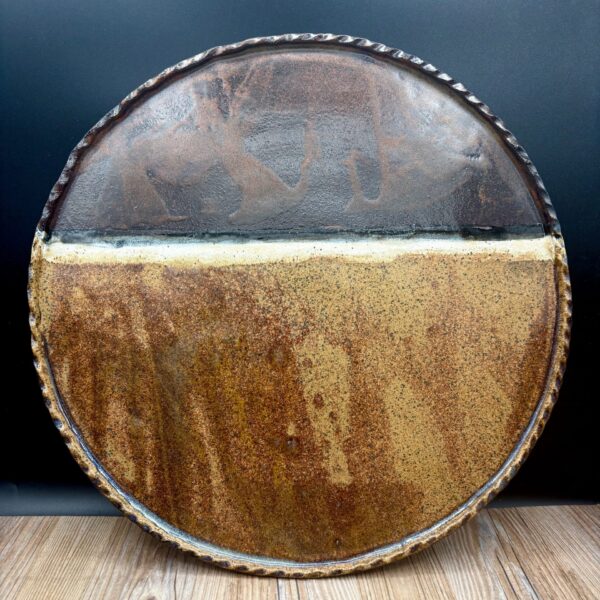 Horizon Platter Dark by Michael Coyne