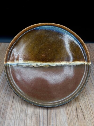 Small Horizon Dark Plate by Michael Coyne