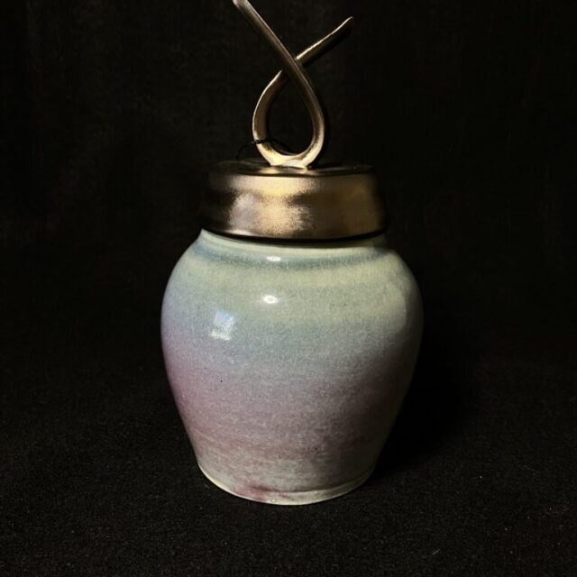 Small Rainbow Wish Jar by Sharon Penchina