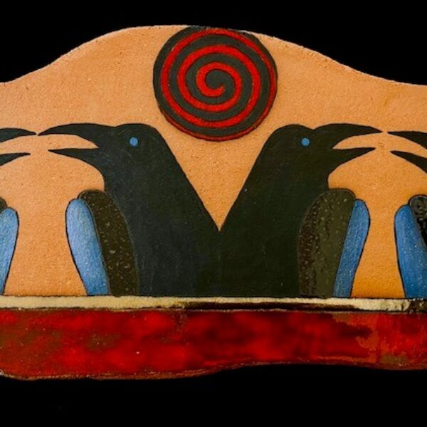 Raven Gossip by Mariann Leahy