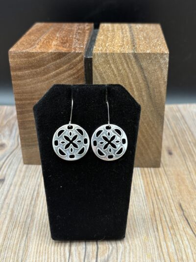 Button Earrings by Kim Fox