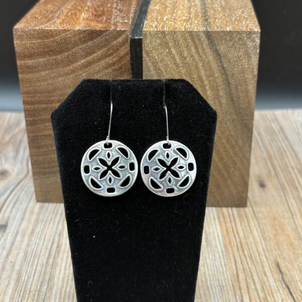 Button Earrings by Kim Fox