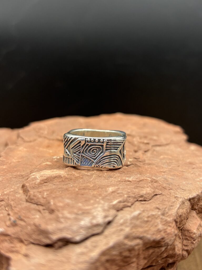 Doodle Ring by Kim Fox