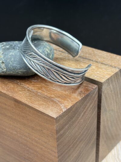 Feather Flight Cuff by Kim Fox