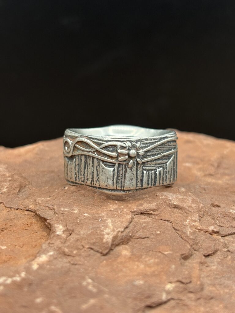 Sun, Moon and Stars Ring by Kim Fox