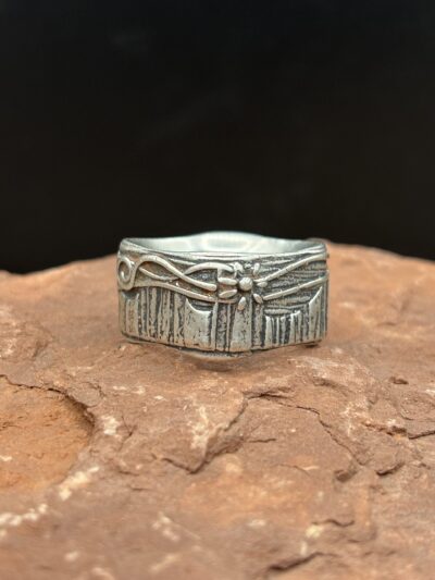 Sun, Moon and Stars Ring by Kim Fox