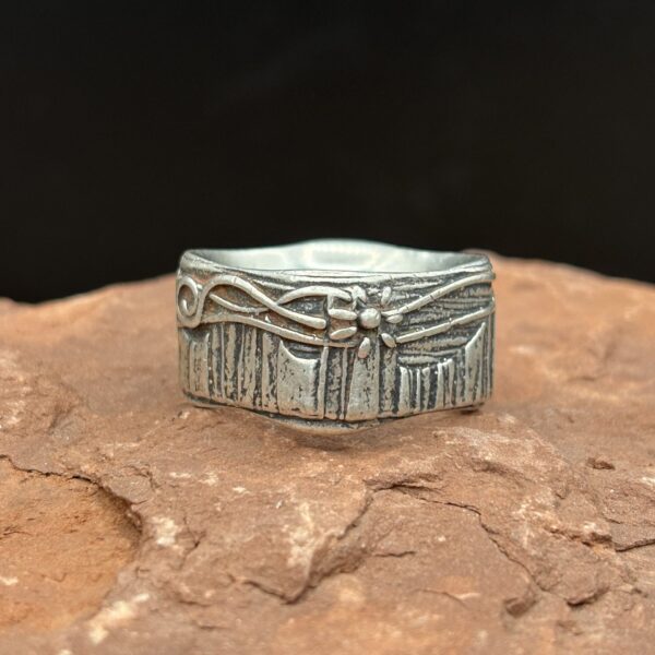 Sun, Moon and Stars Ring by Kim Fox