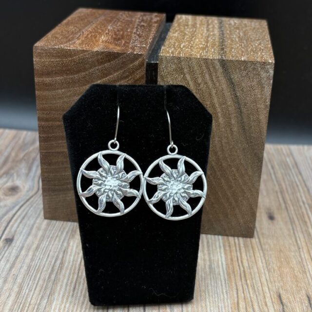 Suns Earrings by Kim Fox
