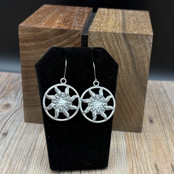 Suns Earrings by Kim Fox