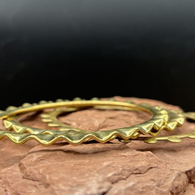 The Wave 3-pc Bangle by Kim Fox