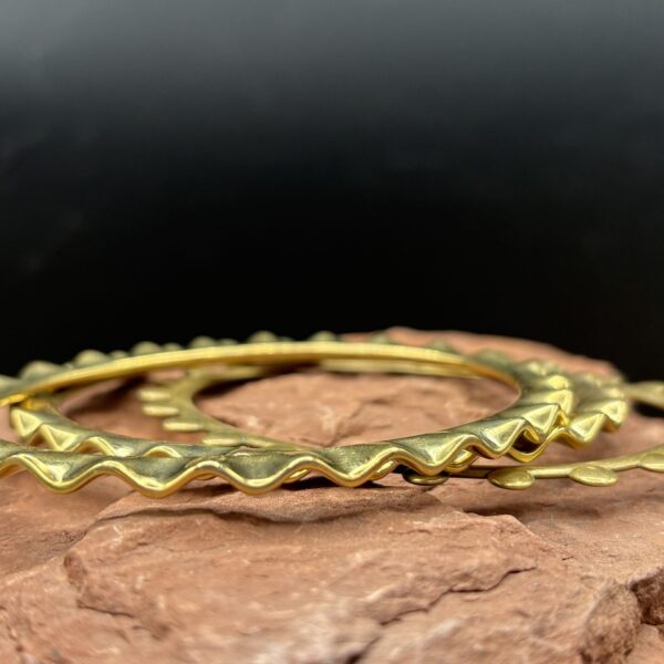 The Wave 3-pc Bangle by Kim Fox