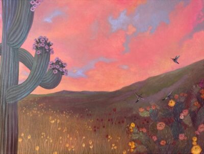 Glowing Desert by Julianne Wade