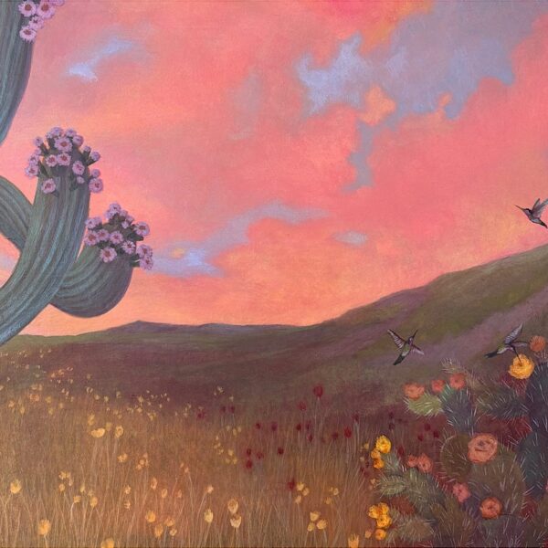 Glowing Desert by Julianne Wade