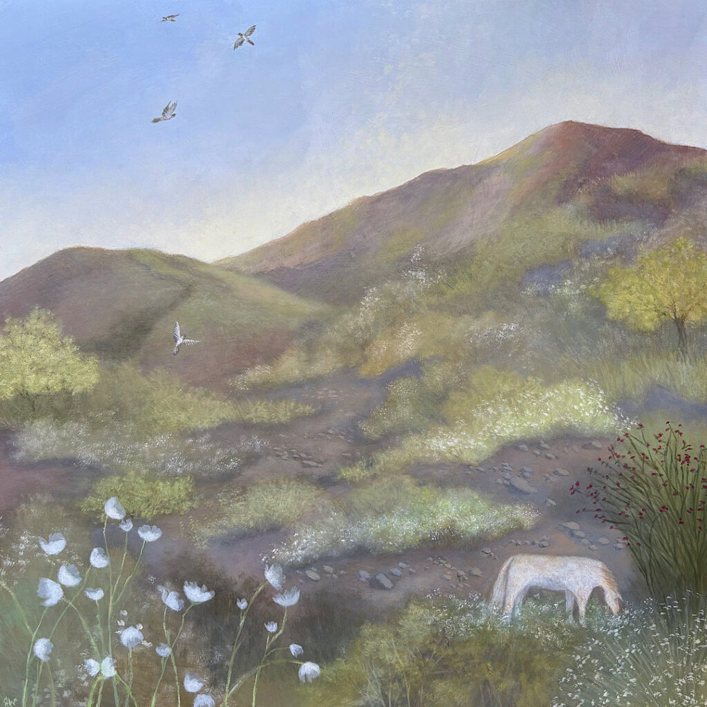 Peaceful Mountain by Julianne Wade