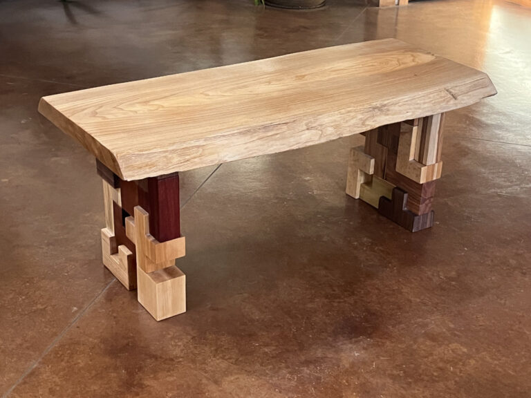 Tetris Bench by Bryan Cooperrider