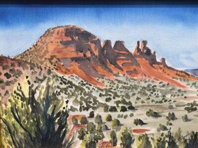 Cocks Comb , Sedona by LeAnne Sowa