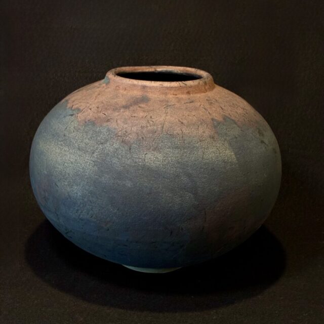 Copper Matte Vessel by Jeff Perkins