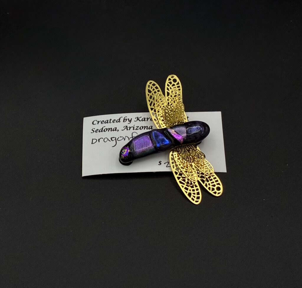 Dragonfly Pins by Karen Puckett