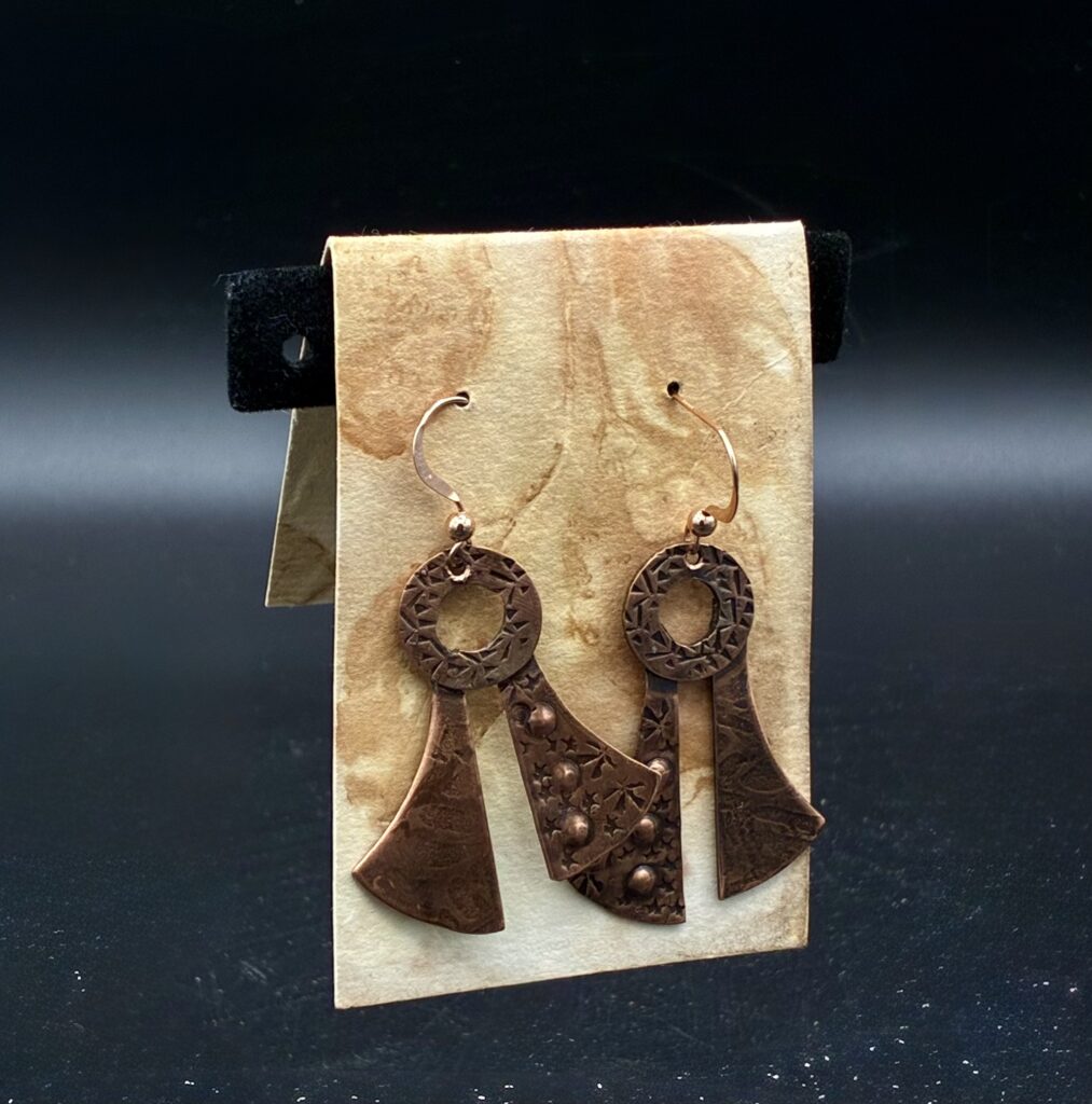 Earrings by Lenor Pisano