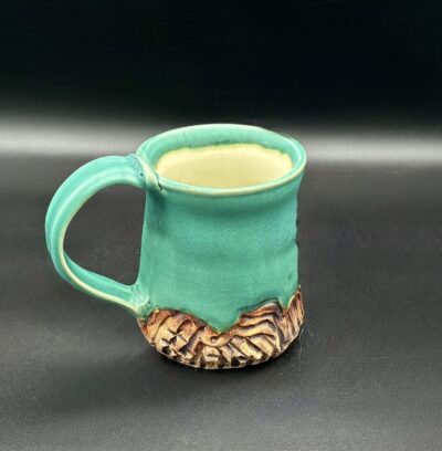 Green Mug by V. Norton