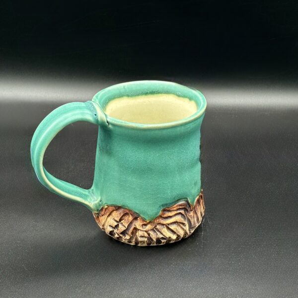 Green Mug by V. Norton