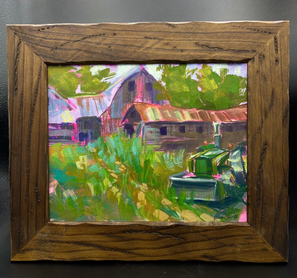 Rainy Day on the Ranch by Jillian Sander