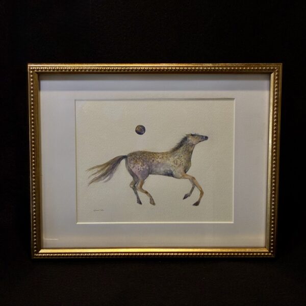 Horse and Moon by Julianne Wade