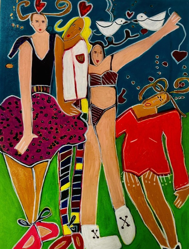 Love Doves Pride Parade by Denize Katzen BGAS