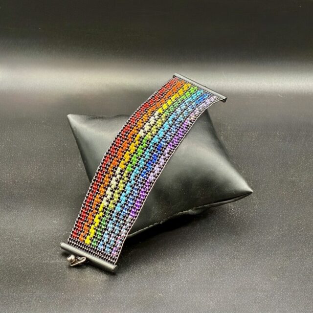 Rainbow Cuff by Nancy Leicht NAN APR 30-1