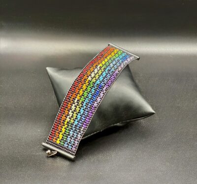 Rainbow Cuff by Nancy Leicht NAN APR 30-1