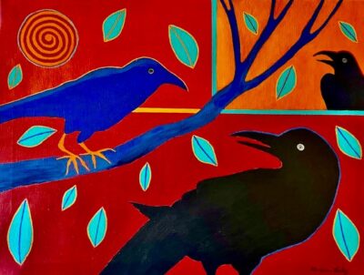 Ravens Circle of Life by Mariann Leahy