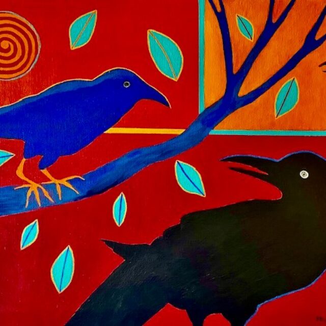 Ravens Circle of Life by Mariann Leahy