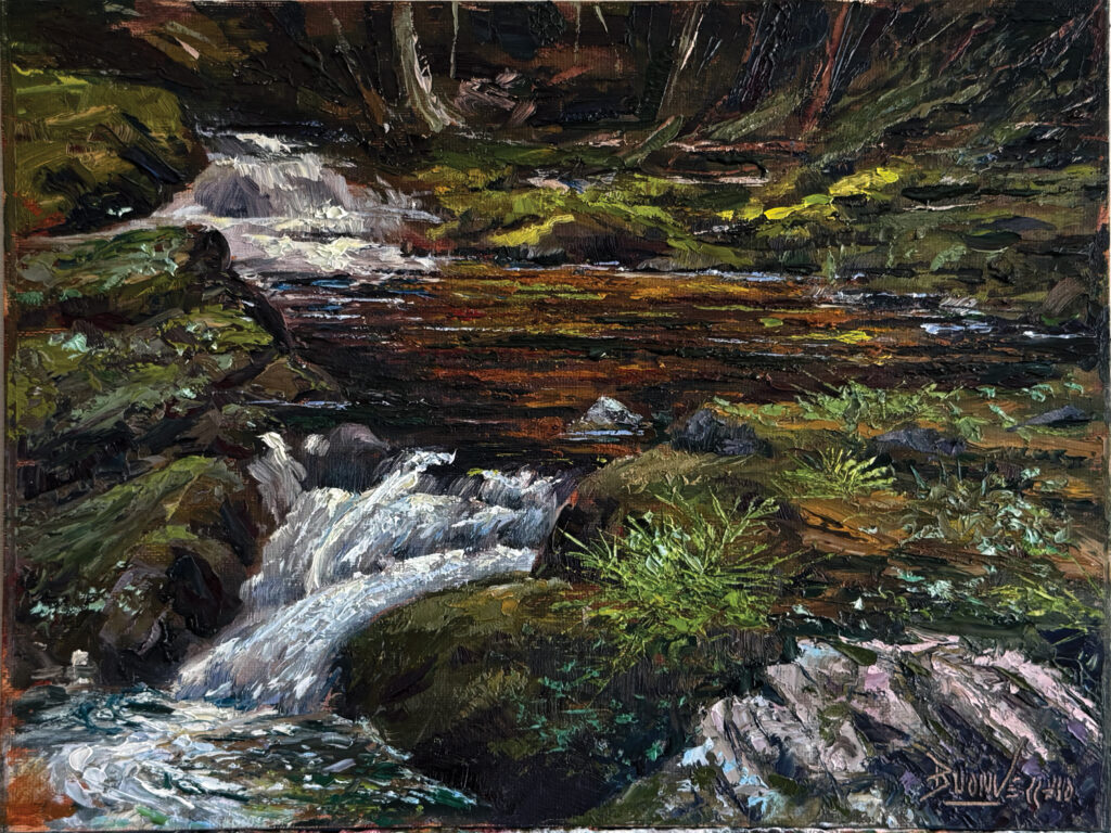 Carp River Falls by Ed Buonvecchio