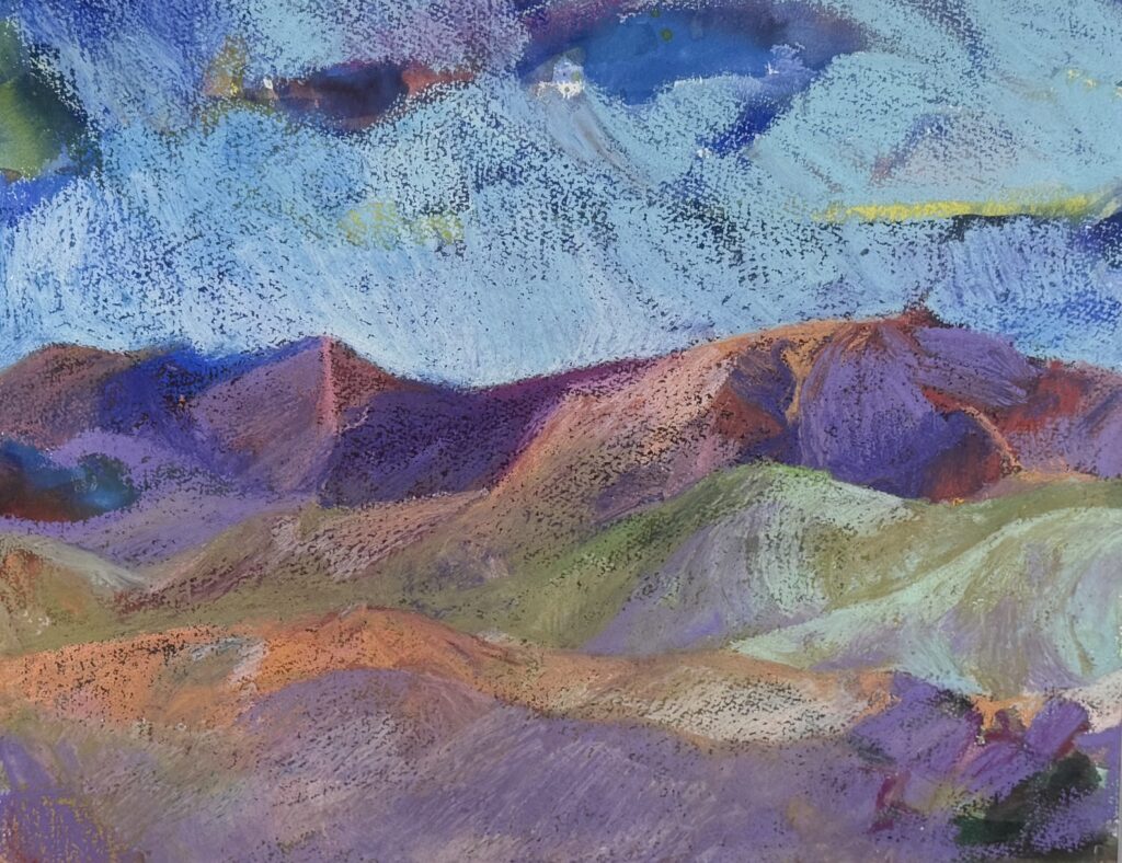Desert Mountains #1 by Myrna Harrison