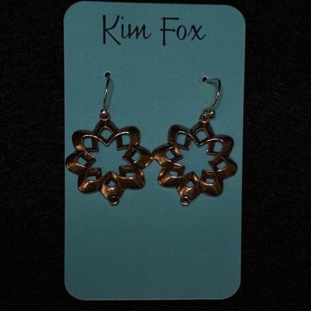 Desert Flower Earrings by Kim Fox