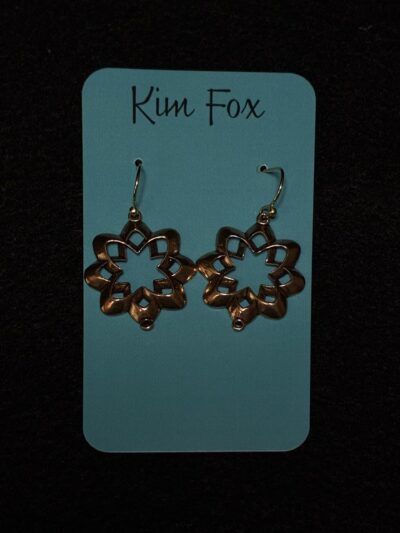 Desert Flower Earrings by Kim Fox