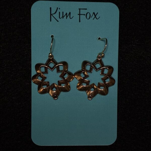 Desert Flower Earrings by Kim Fox