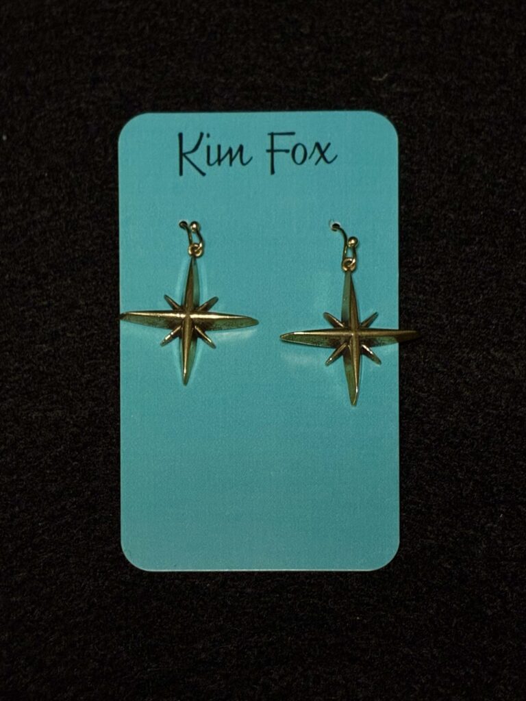 “Starlight” Bronze Earrings by Kim Fox