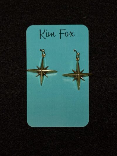 "Starlight" Bronze Earrings by Kim Fox