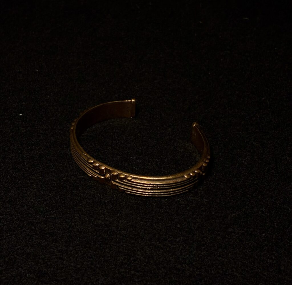 “Dawn” Red Bronze Cuff by Kim Fox