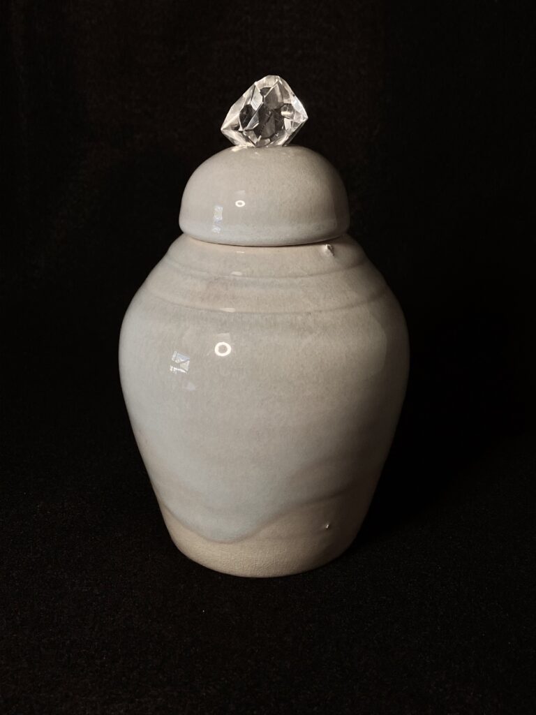 Opalescent Wish Jar by Sharon Penchina