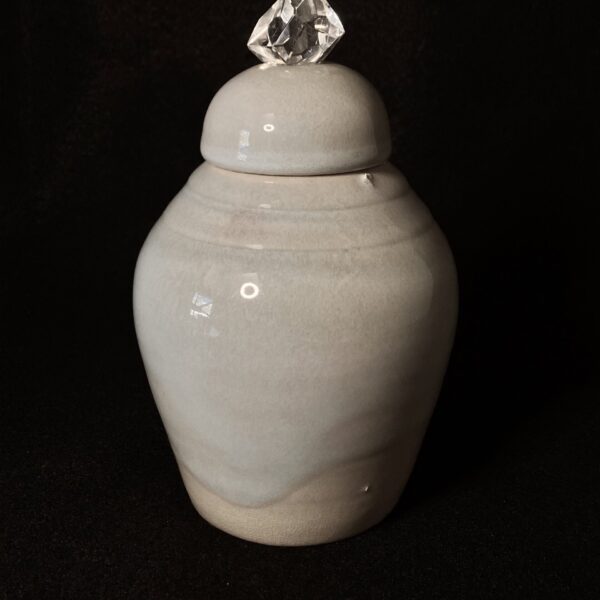 Opalescent Wish Jar by Sharon Penchina