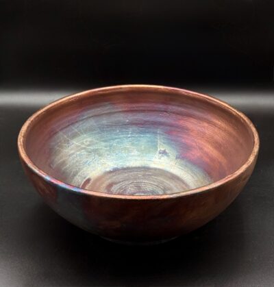 Raku Bowl by Sharon Penchina