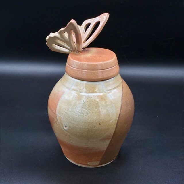 Rose Dusk Wish Jar by Sharon Penchina