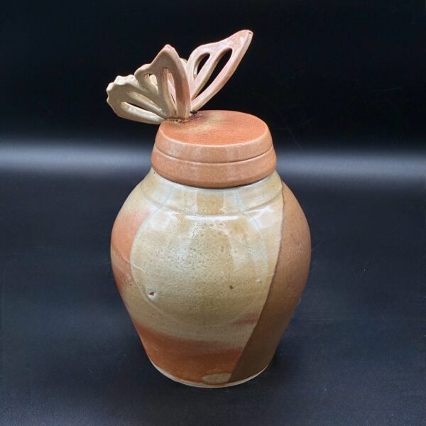 Rose Dusk Wish Jar by Sharon Penchina
