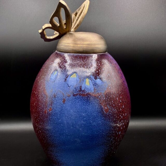 Cosmic Butterfly Jar by Sharon Penchina