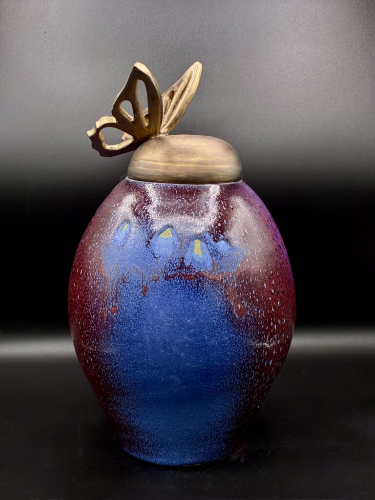 Cosmic Butterfly Jar by Sharon Penchina