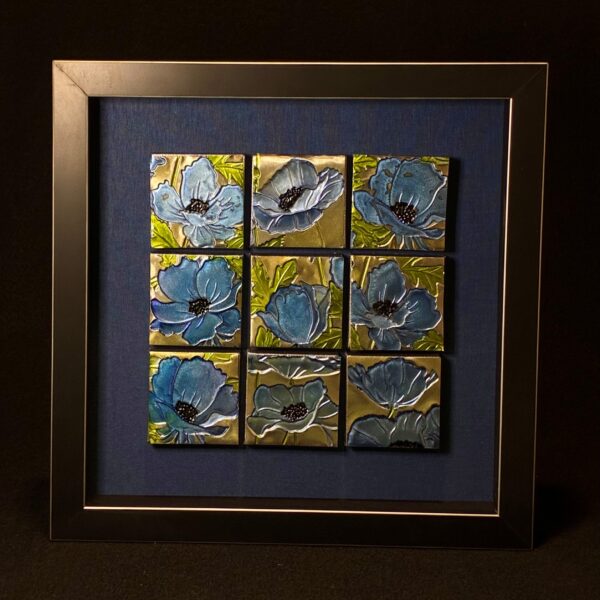 Blue Poppies by Lisa Lund
