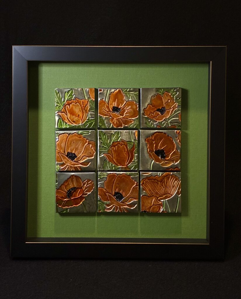 Orange Poppy by Lisa Lund