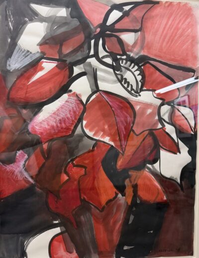 Poinsettia #1 by Myrna Harrison